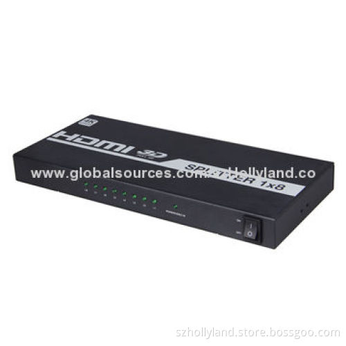 Full HDMI 1.4 1 x 4 Splitter with HDCP and 8kV ESD Protection
